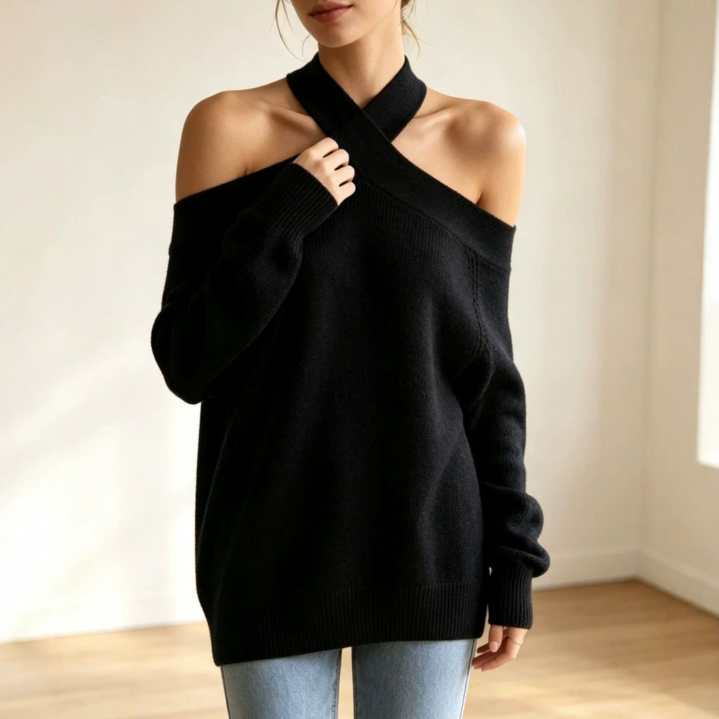 The Off-Shoulder Knit | Sizes S to 3XL